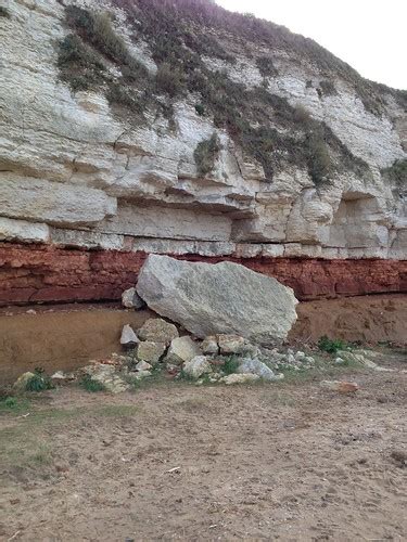 Cliff erosion, Hunstanton | Erosion of the cliffs at Hunstan… | Flickr