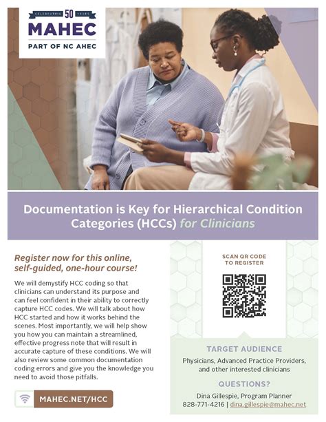 Learning Opportunity: Documentation for Hierarchical Conditions - North Carolina Medical Society