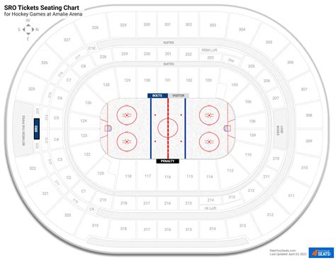 SRO Tickets Tickets at Amalie Arena - RateYourSeats.com