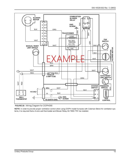 7600, 7700 Coleman Series Wire Diagram / Parts manual/ Helpful user gu – HVACpartstore