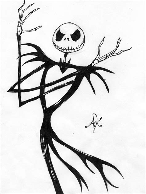 Jack The Pumpkin King Drawing at GetDrawings | Free download