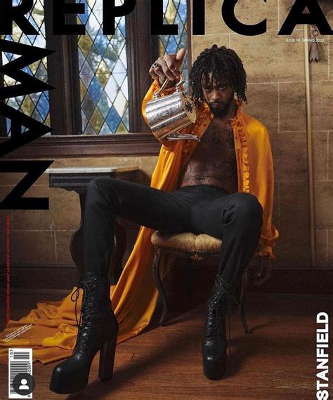 LaKeith Stanfield Stuns in Heels and Stockings for Replica Magazine - That Grape Juice