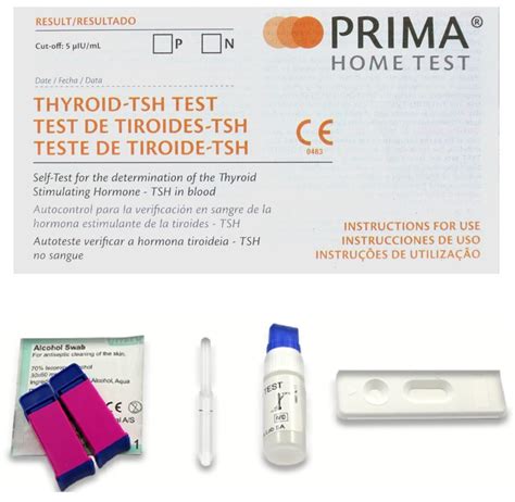 Thyroid Test Kit | TSH (Underactive) Testing | 1 Test | Home Health UK