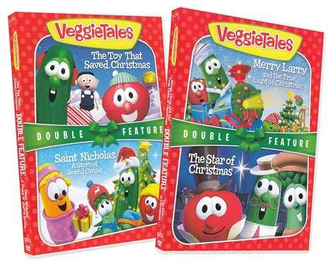 Amazon.com: VeggieTales Christmas Pack Volume 1 (The Toy That Saved Christmas / Saint Nicholas A ...