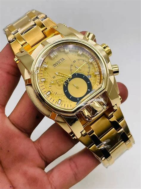 Invicta Classic Gold Mens Watch – watchworld