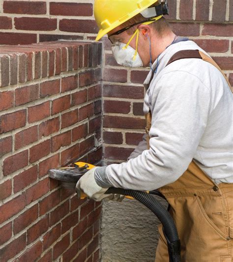 Tuckpointing brick wall | Shroud, Dewalt, Mortar repair