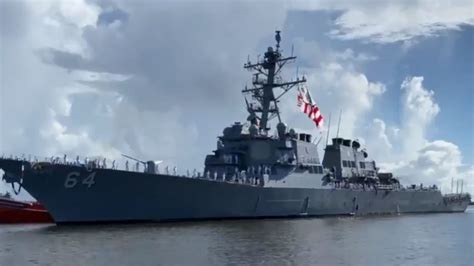 USS Carney based in Jacksonville under attack in the Red Sea | firstcoastnews.com