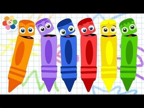 YouTube | Color crayons, Coloring for kids, Learning colors