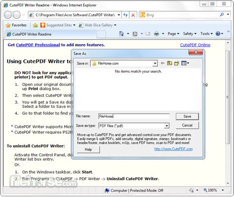 CutePDF Writer Download (2024 Latest)