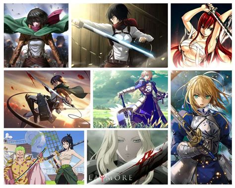 15 Swordswoman Anime Characters To Slice Your Heart