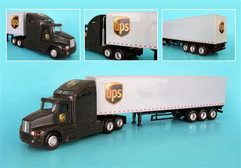 UPS Die cast Tractor Trailer 1/64 Scale – Acapsule Toys and Gifts