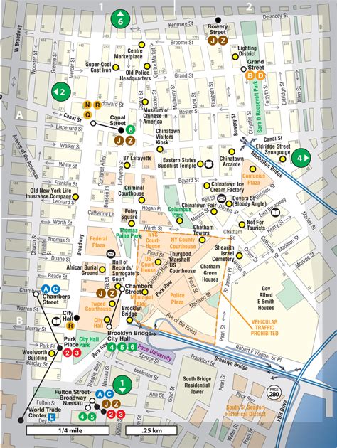 Map Of China Town Nyc - Maping Resources