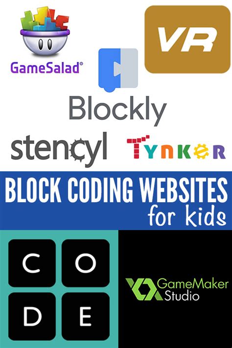 9 Block Coding Websites for Kids Ages 5-15+ Years: For Home & School