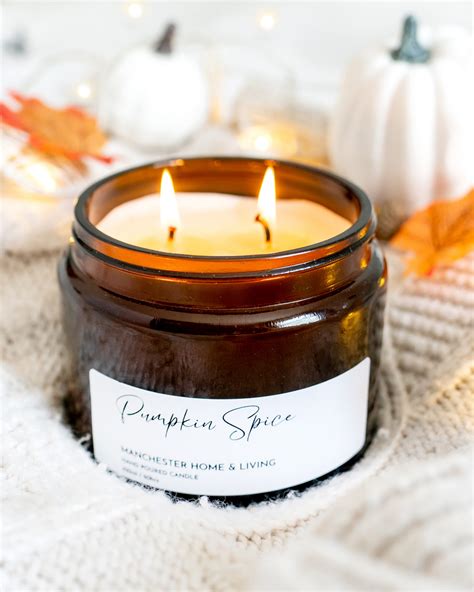 Pumpkin Spice Autumn Candle - Manchester Home & Living