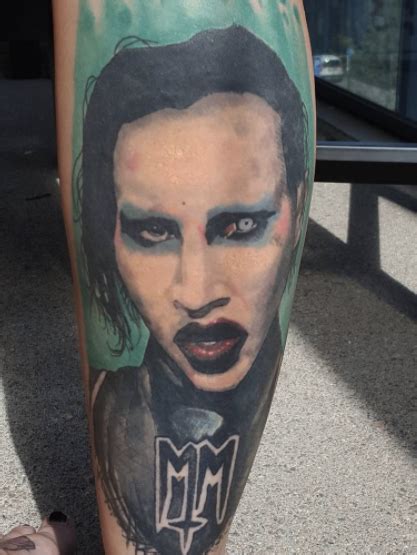 Best 45 Marilyn Manson Fan Tattoos - NSF - Music Magazine