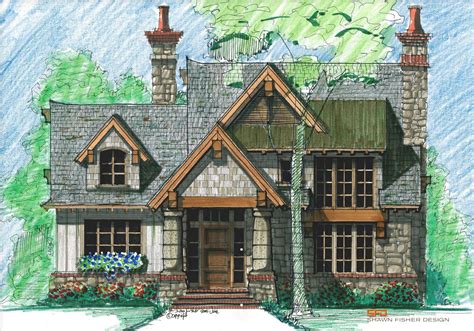 Mountain Cottage Plan Details - Natural Element Homes