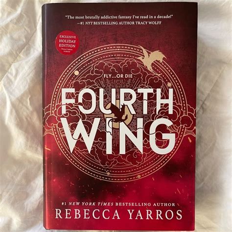 Red Tower Books | Other | Fourth Wing By Rebecca Yarros Special Holiday ...