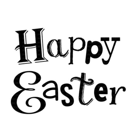 Happy Easter Logo Png Transparent Picture Calligraphy - vrogue.co
