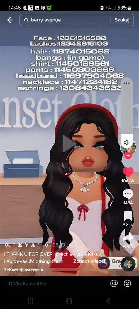 an animated girl with long black hair wearing a red hat