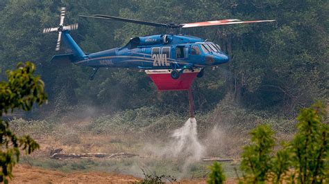 The role of aerial units in wildland firefighting