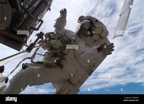 Sunita Williams astronaut spacewalk Stock Photo - Alamy