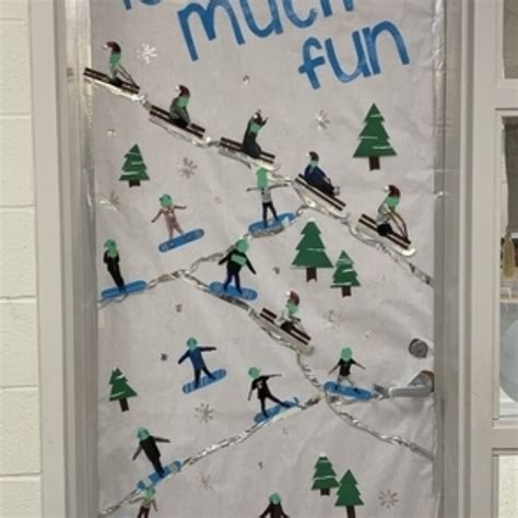 How-To: Winter-Themed Classroom Door with Duck Tape® | Duck Brand