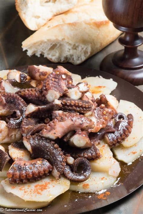 Spanish Octopus with Potatoes - International Cuisine