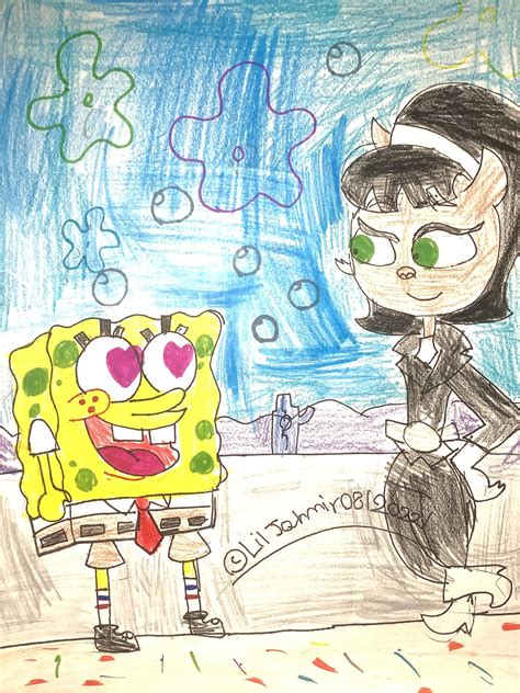 SpongeBobs new crush is Kitty Katswell by LilJahmir08 on DeviantArt