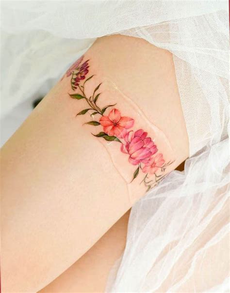 Thigh band tattoo ideas photos