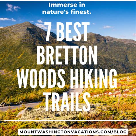 Bretton Woods Hiking Trails - Unveiling the Majestic Beauty - Mount Washington Vacations