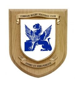 Cobham Rugby Club - Awards, Shields & Plaques for clubs / associations