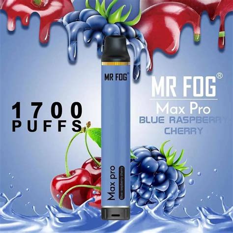 Mr Fog Max Pro OEM Supported, 1700 Puffs Disposable Vape Device 5.0ml Nic-Salt Multi Flavors ...