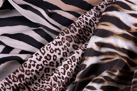 Top quality animalier print fabrics for dressmaking | new tess