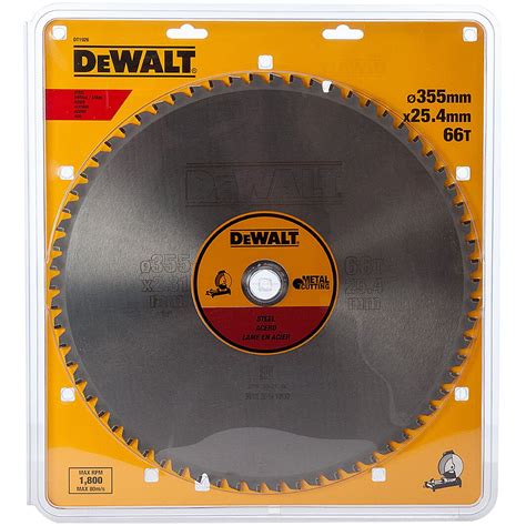 Dewalt DT1926 355mm Metal Cutting Saw Blade 66T from Lawson HIS