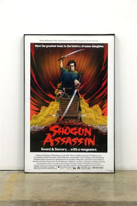 Lot - Shogun Assassin (1980) Original Framed Poster One Sheet Estate of ...