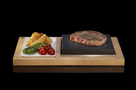 The Sizzling Steak Plate Set Perfect For Foodies | Cooking stone, Hot ...