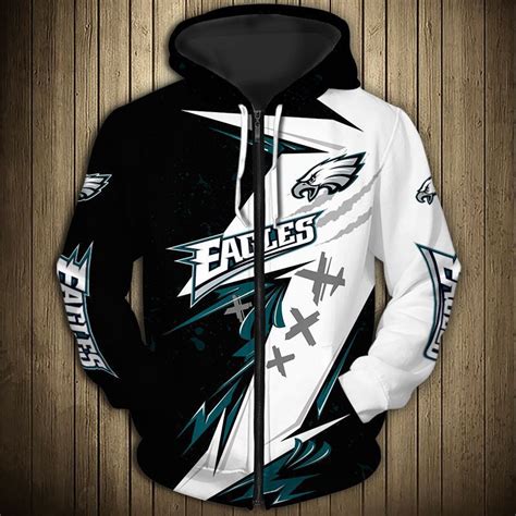 Philadelphia Eagles Hoodie Thunder graphic gift for men -Jack sport shop