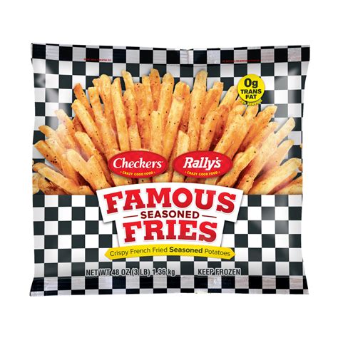 Checkers / Rally's Famous Seasoned Fries, 48 oz (Frozen) - Walmart.com ...