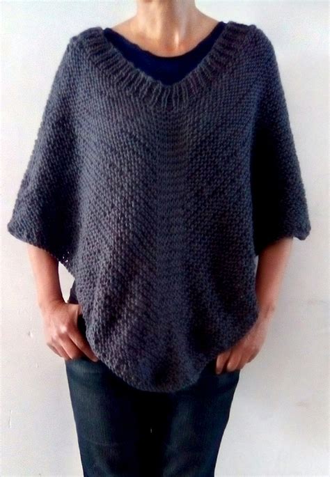 38+ Easy Knit Poncho Pattern For Beginners Pics - Knitting Patterns