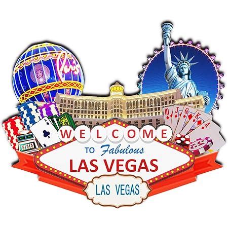 Amazon.com: 1 X Las Vegas Magnet - Rubber Sign, Las Vegas Magnets, Las ...