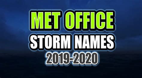 How UK storms get their names and what they will be called in 2020 - Berkshire Live