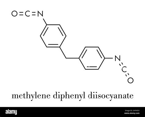 Methylene diphenyl diisocyanate Black and White Stock Photos & Images ...