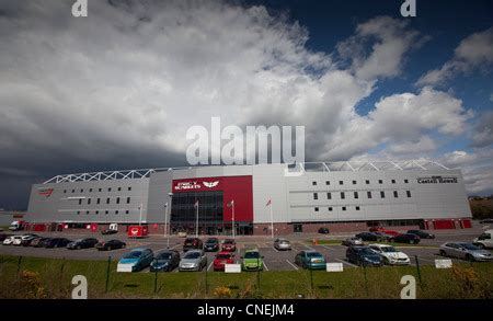 Parc y Scarlets, Stadium of the Llanelli Scarlets Rugby, Wales Stock ...