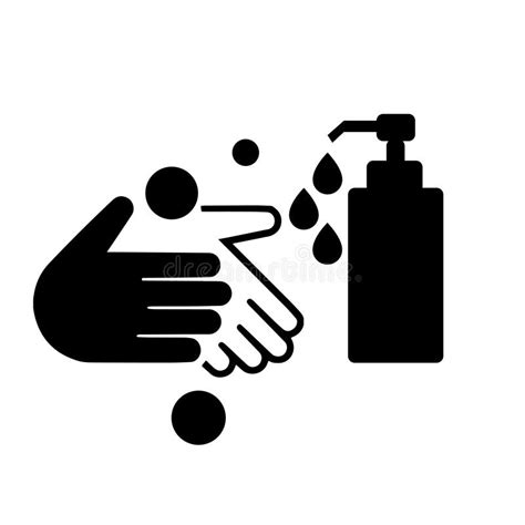 Wash Your Hands Icon. Hand Wash Sign Stock Vector - Illustration of ...