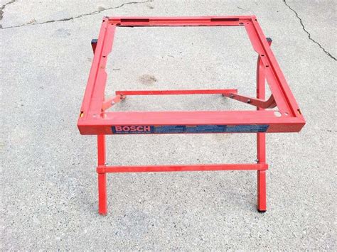 Bosch Model TS1000 Folding Table Saw Stand | Live and Online Auctions ...