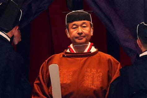 Japan’s Emperor Naruhito ascends throne in traditional ceremony as he ...