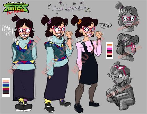 ROTTMNT Irma Character Sheet Miku Jani by MikuJaniArt on DeviantArt