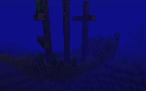 The most intact sunken ship I've ever seen : r/Minecraft