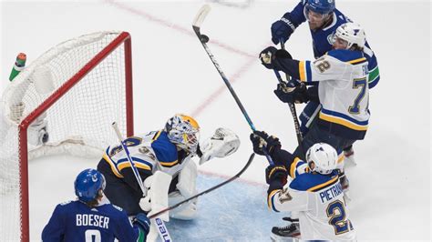 Canucks vs. Blues: St. Louis wins to tie NHL playoff series | CTV News