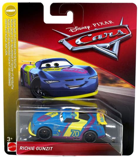 Disney Pixar Cars Cars 3 Next-Gen Piston Cup Racers Rich Mixon Diecast Car Mattel Toys - ToyWiz